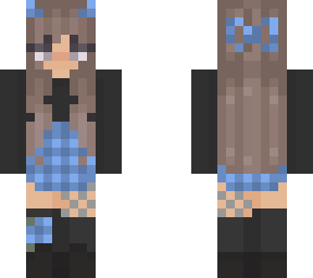 blue girl