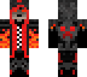 creeper demon boy w/ flame hands
