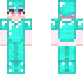diamond armor girl