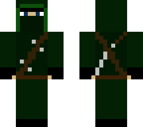 ninja, green