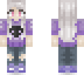 purple girl