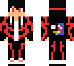 squidyguin red cool boy