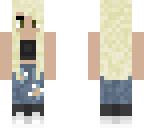 basic blonde girl