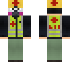 hong kong first-aid volunteer (3m 6200 gas mask)