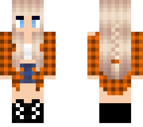 orange flannel
