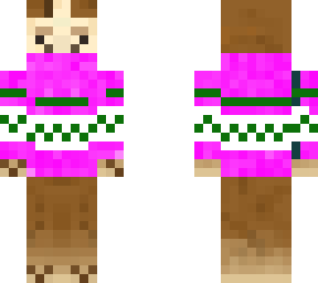 pink llama winter thing