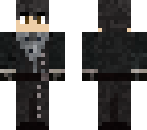 sharkheartz's black trench coat