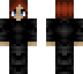world war 3 female army outfit - black - redhead