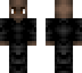 world war 3 male army outfit - black - bald head