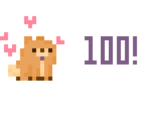 100 followers!