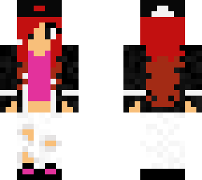 extreme gamer girl red hair