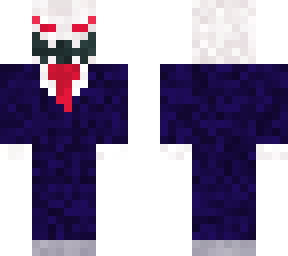 suited skeleton mmo  style