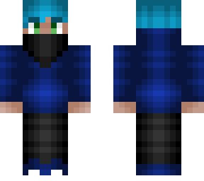 gamer boy - bandanna - blue hoodie w/ headset