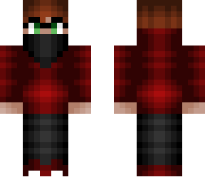 gamer boy - bandanna - red hoodie - headset - glasses