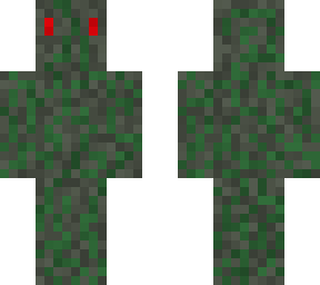 mossy stone man