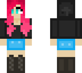 pink hair