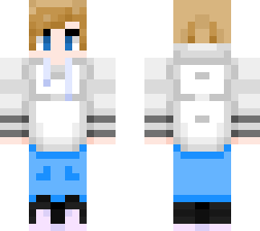 white hoodie