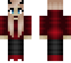 bad girl - red hoodie - blonde