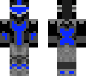 blue battle gear