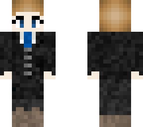 blue tie suit with jacket