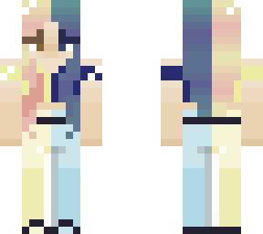 day and night/yellow and blue. cute skin!