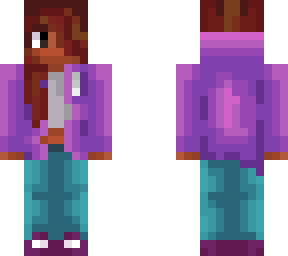 mutant's purple hooded girl