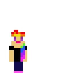 rainbow girl