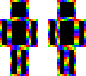 rainbow neon