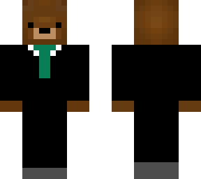 bear in a suit