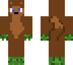 brown and green wolf