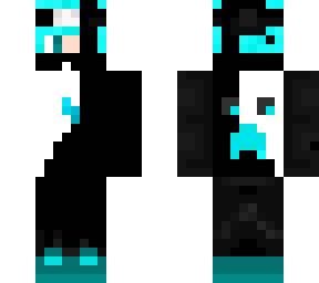 creeper black and white