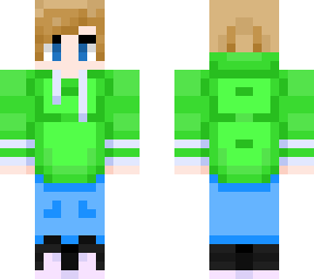 lime green hoodie