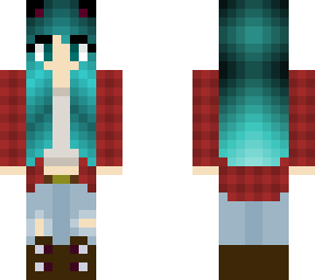 my new profile picture made into a skin