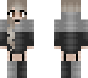 gray hoodie - grayish brown hair - boots