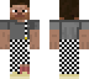 steve but in overalls
