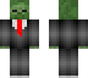a zombie in a suit