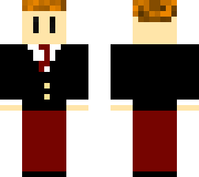 black & red suit man