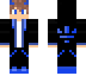 blue shadow demon boy