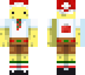 festive spongebob