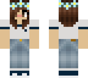 girl with shorter hair