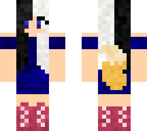 golden ying & yang fox bag girl