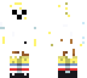 halloween ghost spongebob