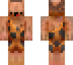 not my caveman skin but i gave it hair
