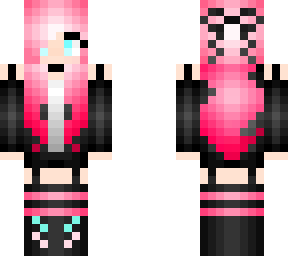 pink haired girl (edit)
