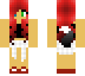 red-haired werewolf girl