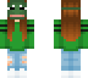 salliefeefee pepe mask gurl