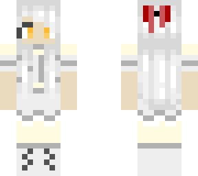 white dressed girl