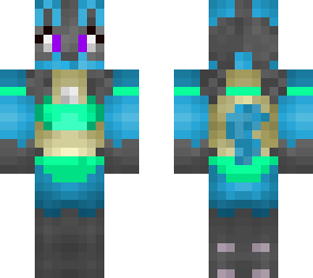lucario -mintbikini- (edited on chest)