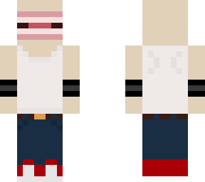 mouth demon without muscles and gloves