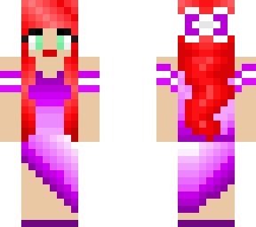 purple red head